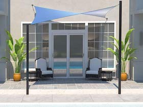 CDUALSQ540,voile d'ombrage terrasse -  protection solaire