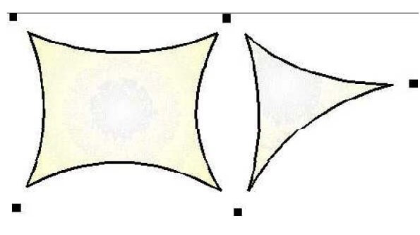 shade sail - voile d'ombrage triangulaire-in1