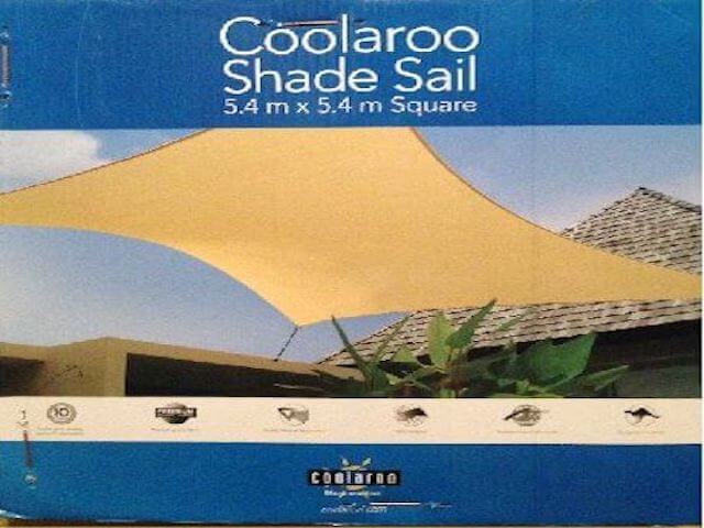 shade sail - voile d'ombrage carrée-in1