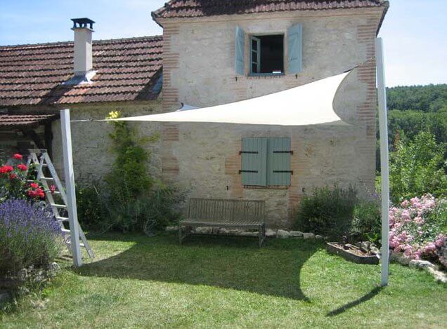 voile d'ombrage rectangulaire -  protection solaire-in7b