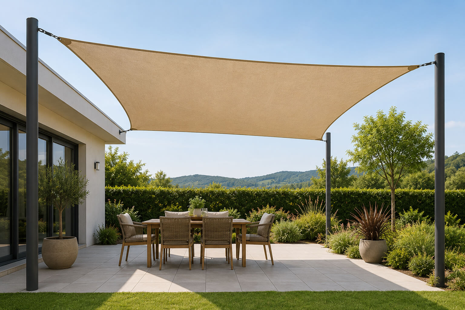 Voile d’ombrage sur mesure ou taille standard : que choisir ?