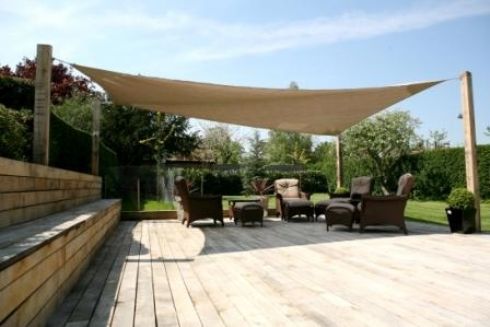 protection uv - voile d'ombrage rectangulaire - shade sail