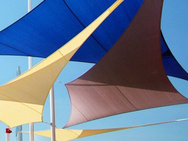 voile d'ombrage - voile d'ombrage triangulaire -  protection solaire